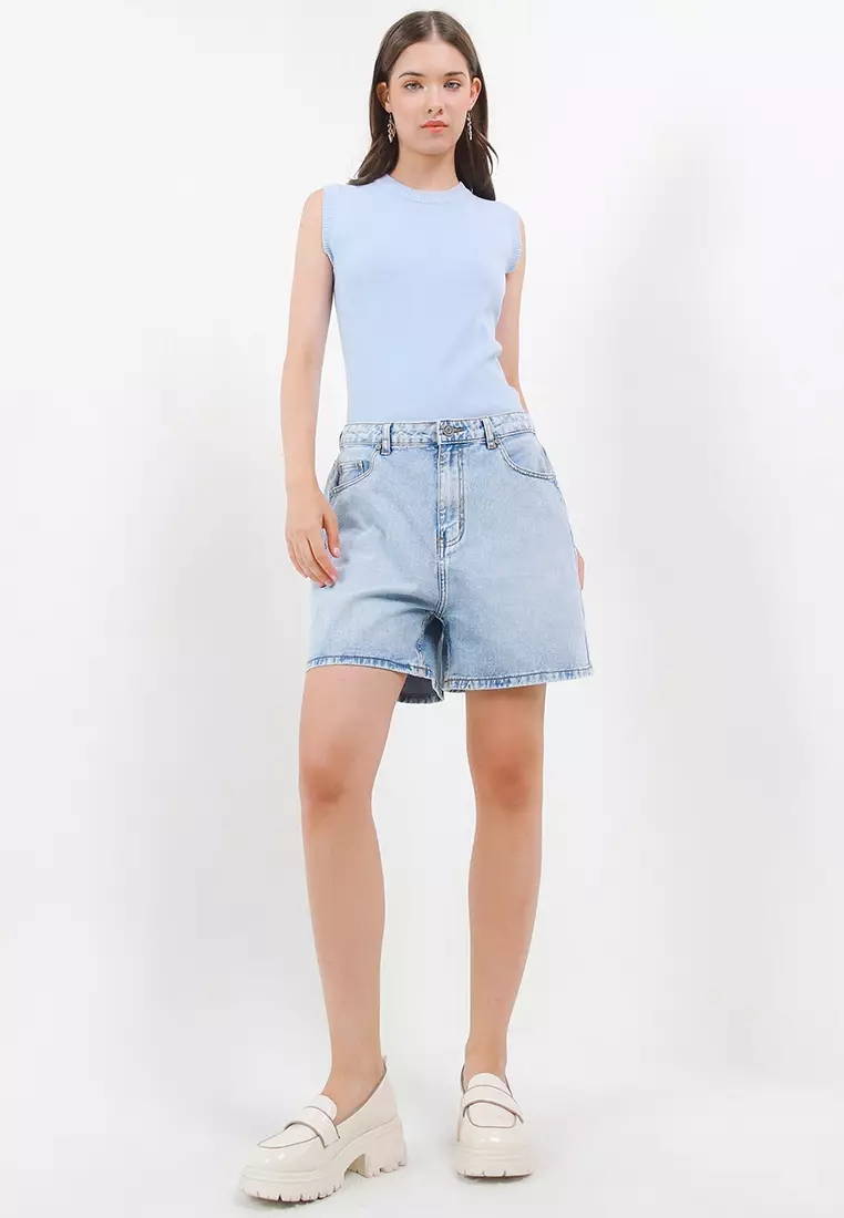 Iora High Waist Denim Short HP